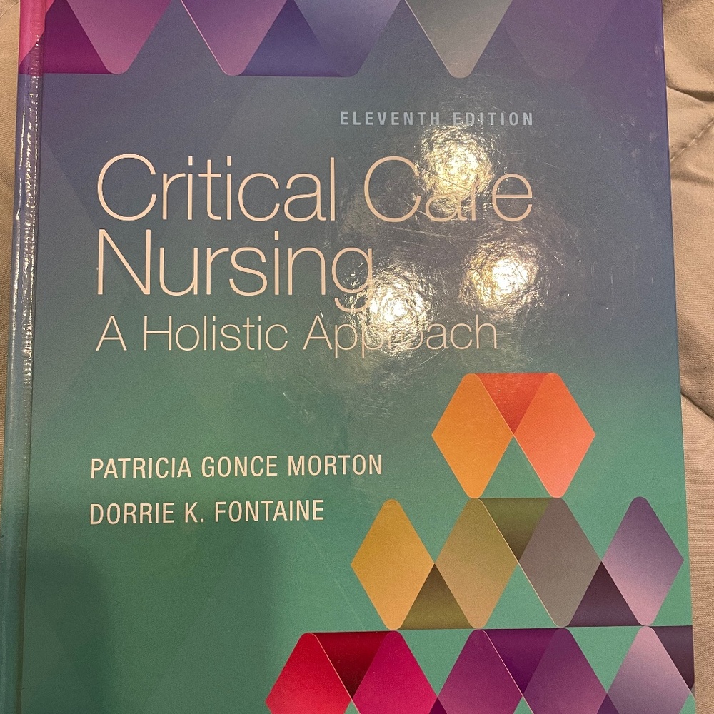 Critical care nursing textbook
